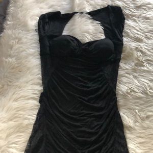 Scoop LLC black mini dress size L